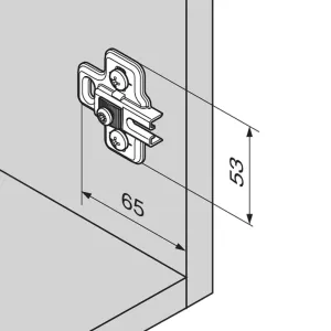 BLUM 194K6100E podložka Expando pro 153902 Blum
