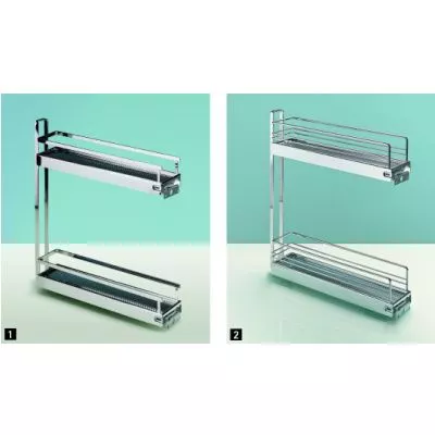 HETTICH 9207577 čelní výsuv Arena Style 90°, chrom