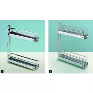 HETTICH 9207578 čelní výsuv 2-patrový Arena Classic 90°, chrom