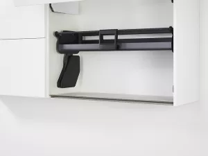 KES 021702 iMove, set s jednou policí, 600mm, antracit Kesseböhmer