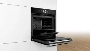 Vestavná kombinovaná parní trouba Bosch HSG636BB1 60x60cm černá