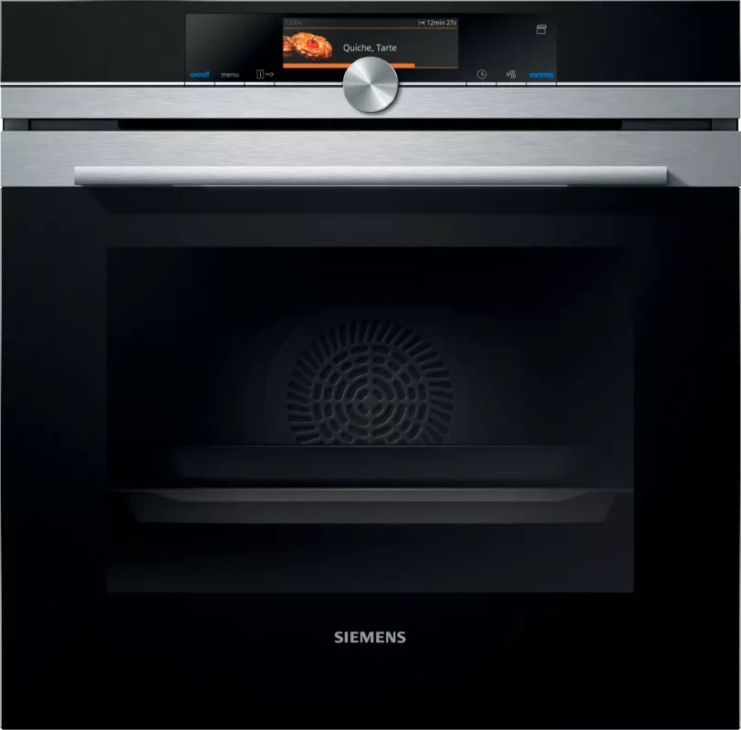Vestavná kombinovaná parní trouba Siemens HS658GXS1 60 x 60 cm Nerez