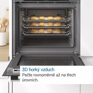 Vestavná pečící trouba Bosch HBG5370S0 Nerez