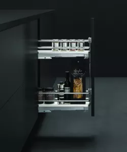 VIBO Galaxy, boční koš, 150mm, bílá, levá Vibo