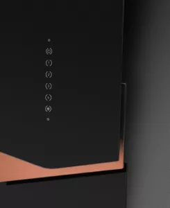 Odsavač šikmý komínový Ciarko Trio Black Copper (CDP9001CZ) Ciarko Design