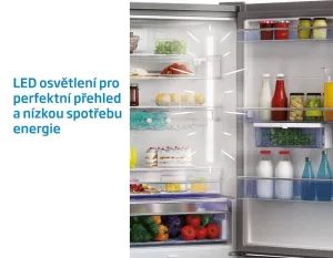 Chladnička s mrazničkou Beko BCHA275K4SN