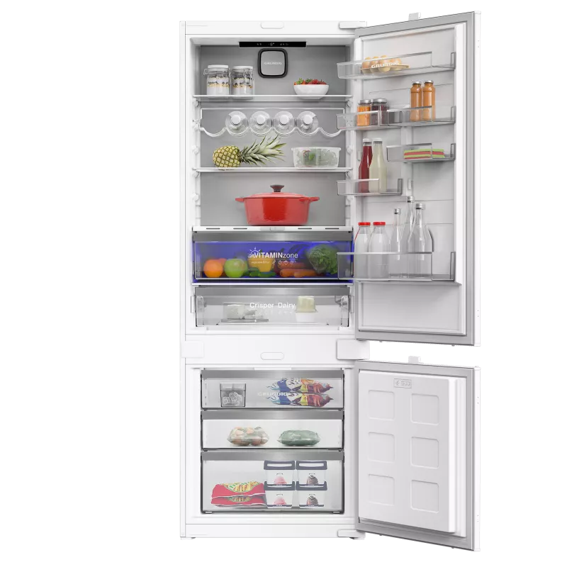Vestavná kombinovaná chladnička Grundig GKNI56930FN