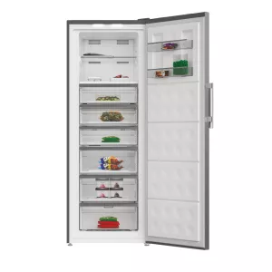 Volně stojící skříňová mraznička Whirlpool: nerezová barva – WHFF 6404 X6E