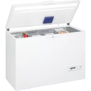 Volně stojící truhlicová mraznička Whirlpool: bílá barva – WHM4612