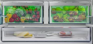 Americká lednice Beko GN1426240ZDXBRN Inoxlook