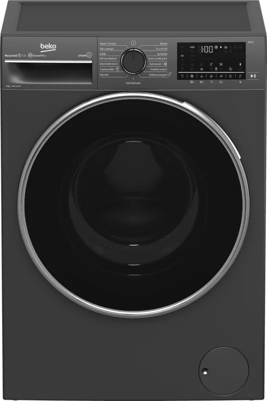 Automatická pračka Beko Beyond B5WFU58418MCSHBC Šedá