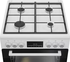 Kombinovaný sporák Beko FBM62330GWDTN