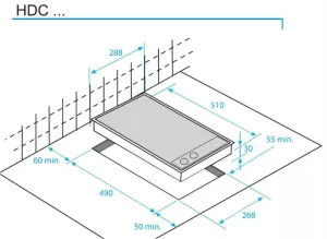 Plynová varná deska Beko HDCG 32220 FX