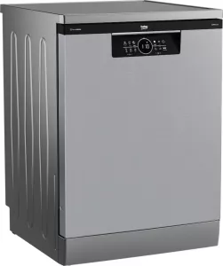 Volně stojící myčka Beko BDFN 26646 XC Stříbrná-šířka 60 cm