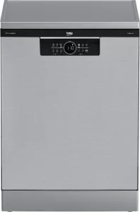Volně stojící myčka Beko BDFN 26646 XC  Stříbrná-šířka 60 cm