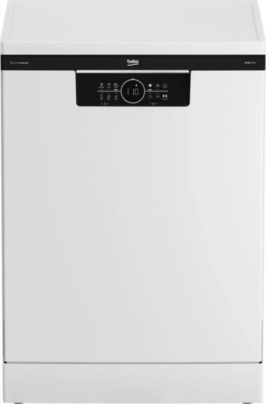 Volně stojící myčka s panelem Beko BDFN26646WC bílá-šířka 60 cm