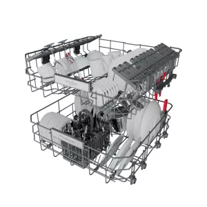 Volně stojící myčka Whirlpool WFO 3O32 N P X-šířka 60 cm