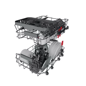 Volně stojící myčka Whirlpool WSFO 3T125 6PC X-šířka 45cm