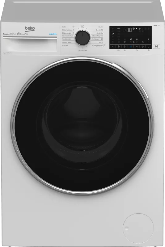 Volně stojící pračka Beko B5WFU58416WCZBC Bíla