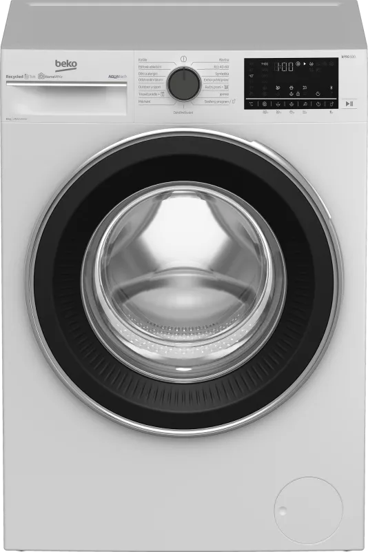 Volně stojící pračka Beko B5WFU58418WCSHBC Bílá