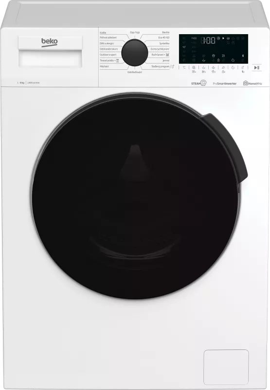 Volně stojící pračka Beko WUE87265CSH3B Bílá.