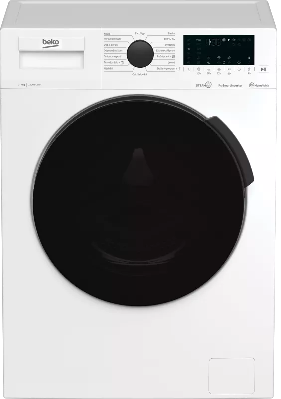 Volně stojící pračka Beko XWUE77265CSH3B Bílá
