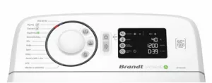 Volně stojící pračka vrchem plněná Brandt BT16024N