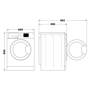Whirlpool WAM 764WKB EE