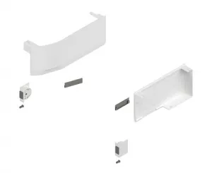BLUM 23K8000 Aventos HK Top krytky pro S-D, bílá,světle šedá,tmavě šedá // | bílá, světle šedá, tmavě šedá