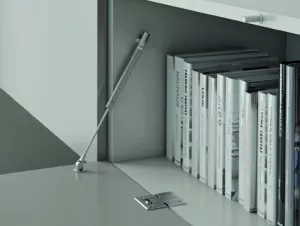 IF plynová vzpěra K12, pro spodní výklop, 164,244,355 mm // Italiana Ferramenta