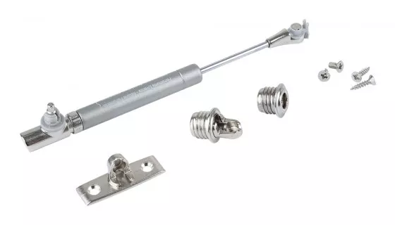 IF plynová vzpěra K12, pro spodní výklop, 164,244,355 mm // Italiana Ferramenta