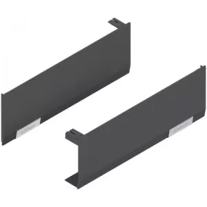BLUM 22.8000 Aventos HF/HL/HS Top krytky bez S-D, tmavě šedá