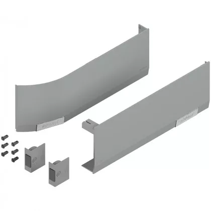 BLUM 23.8000 Aventos HF/HL/HS Top krytky pro S-D, světle šedá