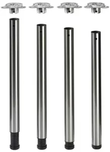 HETTICH 70149 Femi stolová noha 710/60 mm matná černá
