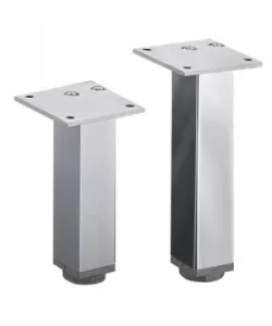 HETTICH 9119446 nožka LANO SQ 30x30/100 mm stříbrná