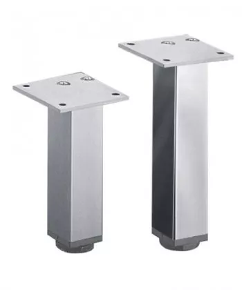 HETTICH 9119446 nožka LANO SQ 30x30/100 mm stříbrná