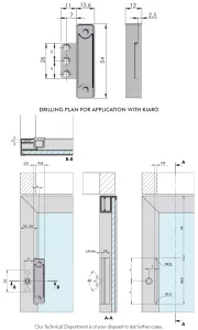 IF KIARO adaptér pro alu rámečky černý nikl Italiana Ferramenta