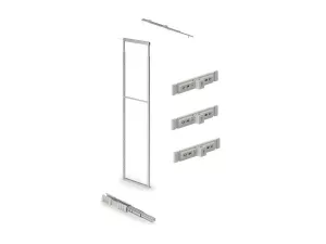 INOXA Rám pro potr. skříň "A" 1835-2185 x 475 x 346 mm pro skříň 400 mm s plnovýsuvem