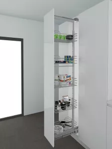 Rám pro potr. skříň "A" 852 1835-2185 x 475 mm pro skříň 200 mm s plnovýsuvem světle šedá