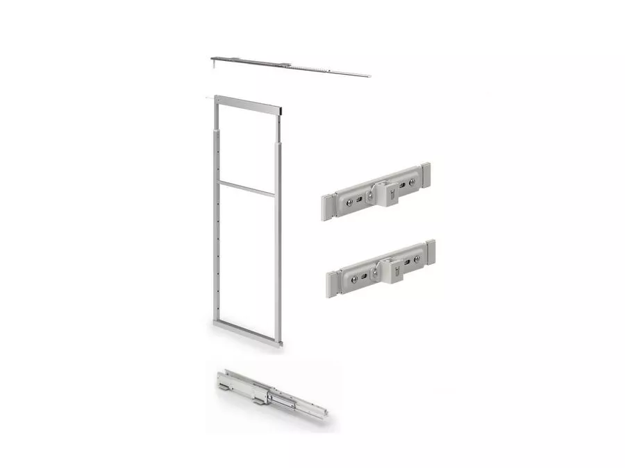 Rám pro potr. skříň "B" 859 ELLITE 1145-1495 x 480 mm pro skříň 200 mm s plnovýsuvem Inoxa
