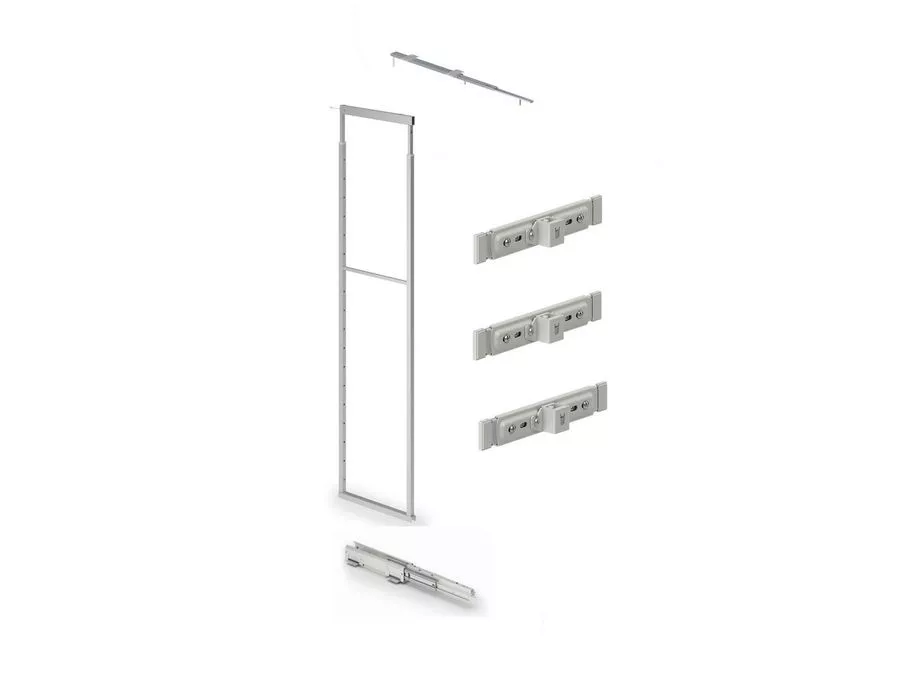 INOXA Rám pro potr. skříň ELLITE "A" 1835-2185 x 480 x 246 mm pro skříň 300 mm s plnovýsuvem