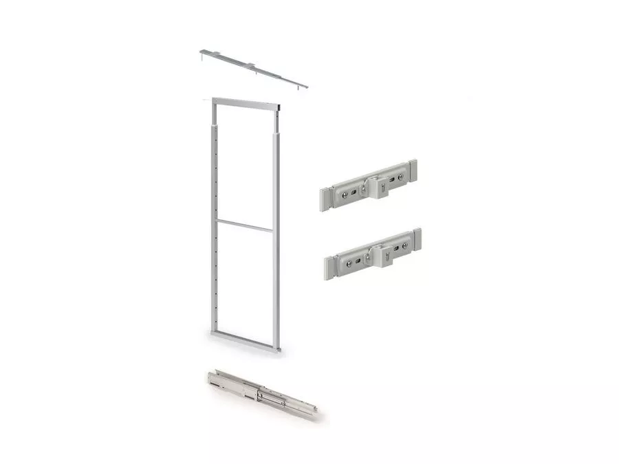 Rám pro potr. skříň "M" 859 ELLITE 1490-1840 x 480 mm pro skříň 150 mm s plnovýsuvem Inoxa