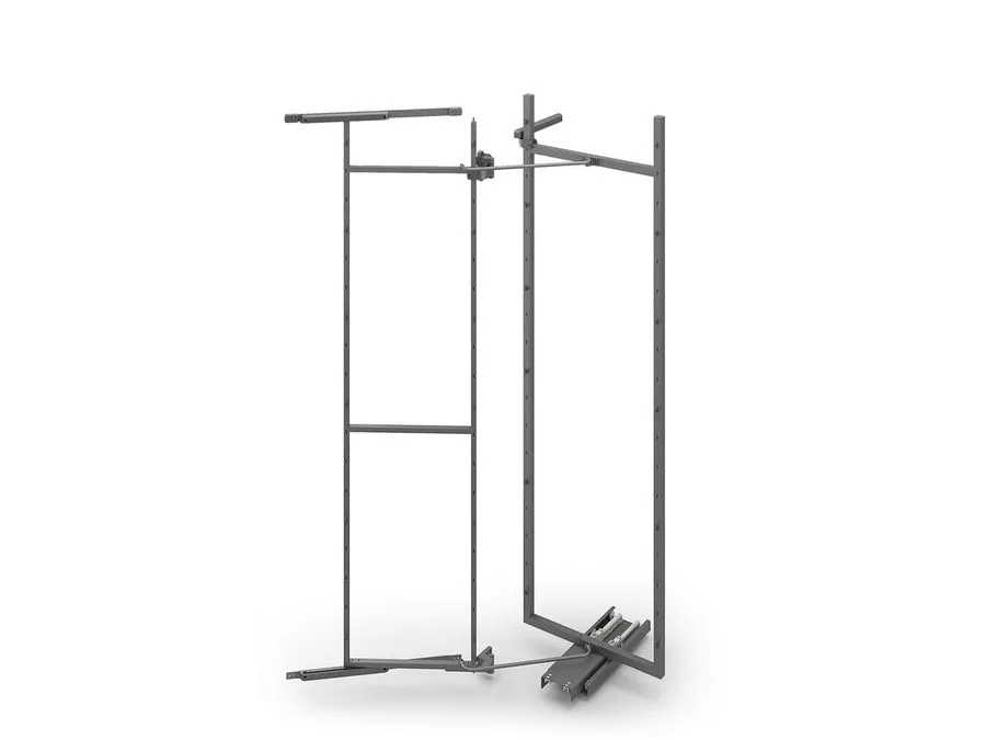 Rám pro potravinovou skříň 808 vnitřní+vnější (1+1) 850-1765 x 493 x 557 mm pro skříň 600 mm Inoxa
