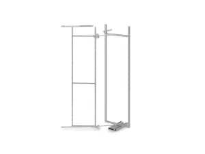 Rám pro potravinovou skříň 808 vnitřní+vnější (1+1) 850-1765 x 493 x 407 mm pro skříň 450 mm 
