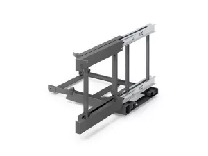 Rám pro rohový mechanismus COMPACT2 ELLITE včetně tlumení titanium