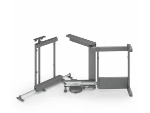 Rám pro rohový mechanismus DYNAMIC CORNER ELLITE včetně tlumení P titanium