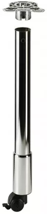 HETTICH 70211 Femi stolová noha 650/60 mm imitace nerezi Hettich