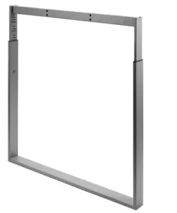 HETTICH 9133025 stolová podnož se 2 hranatými nohami 680-820 mm