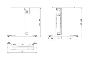MILADESIGN podnož s regulací krajní G3 ST220R stříbrná Mila Desing MILADESIGN podnož s regulací krajní G3 ST220R stříbrná Mila Desing