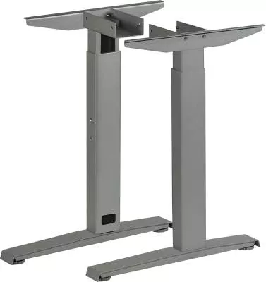 MILADESIGN podnož s regulací krajní Linear LN3403R stříbrná Mila Desing